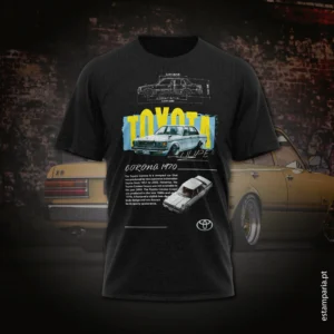 T-Shirt Estampada Toyota Corona 1970