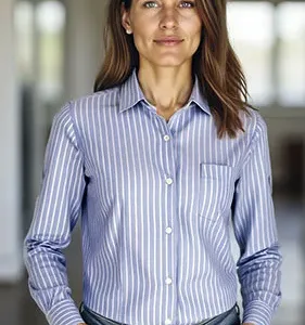 Camisa a rayas M/L Mujer CORPORATION Personalizados em DTF