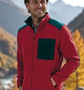 Chaqueta polar NEVADA Personalizados em DTF