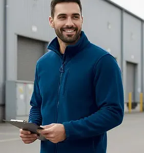 Chaqueta polar WARRIOR Personalizados em DTF