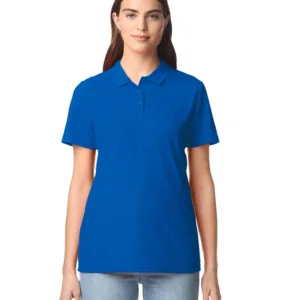 Polo piqué de senhora Softstyle - Estamparia Lisboa